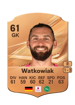 Watkowiak - 61 - Rare EA FC 27 card