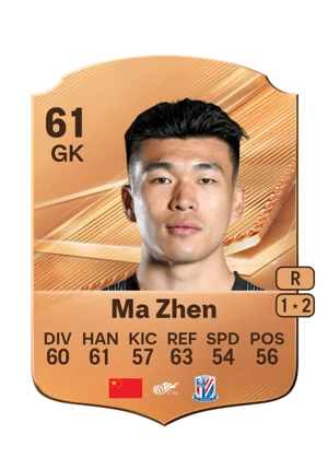 Ma Zhen - 61 - Rare EA FC 27 card