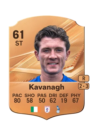 Kavanagh - 61 - Rare EA FC 27 card