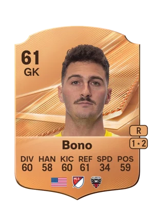Bono - 61 - Rare EA FC 27 card