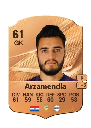 Arzamendia - 61 - Rare EA FC 27 card