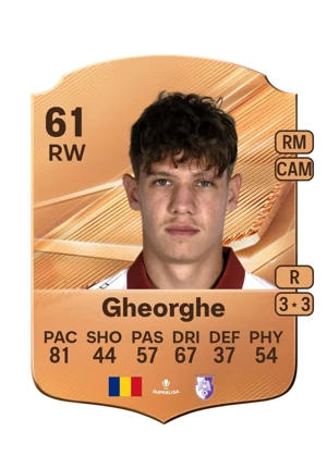 Gheorghe - 61 - Rare EA FC 27 card