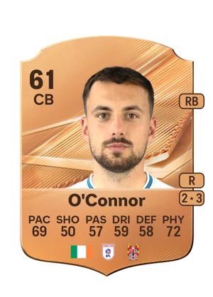O'Connor - 61 - Rare EA FC 27 card