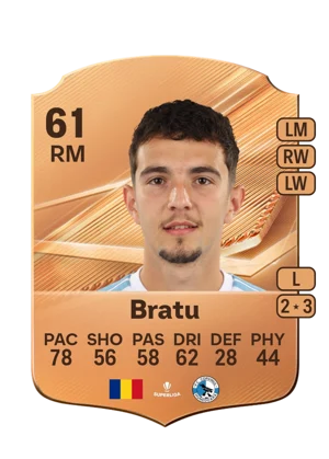 Bratu - 61 - Rare EA FC 27 card