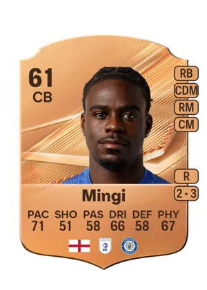 Mingi - 61 - Rare EA FC 27 card