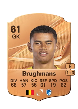 Brughmans - 61 - Rare EA FC 27 card