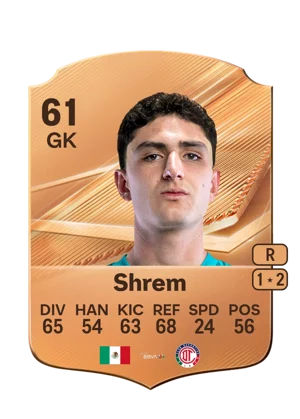 Shrem - 61 - Rare EA FC 27 card