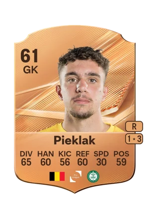 Pieklak - 61 - Rare EA FC 27 card