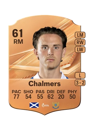 Chalmers - 61 - Rare EA FC 27 card