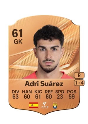 Adri Suárez - 61 - Rare EA FC 27 card