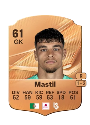 Mastil - 61 - Rare EA FC 27 card