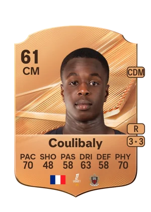 Coulibaly - 61 - Rare EA FC 27 card