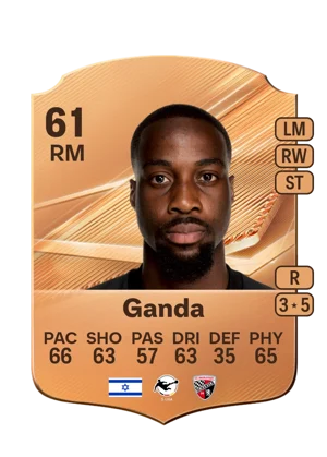 Ganda - 61 - Rare EA FC 27 card