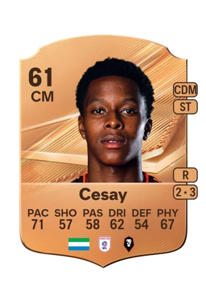 Cesay - 61 - Rare EA FC 27 card