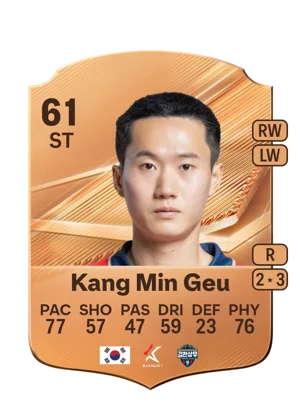 Kang Min Geu - 61 - Rare EA FC 27 card