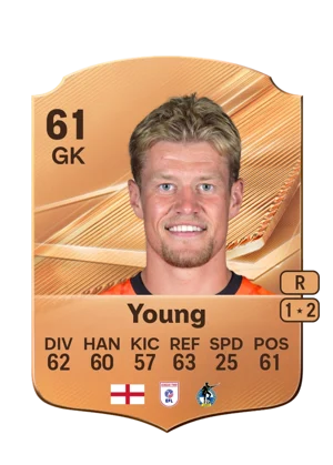 Young - 61 - Rare EA FC 27 card