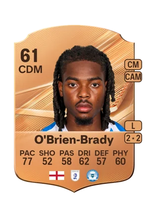 O'Brien-Brady - 61 - Rare EA FC 27 card