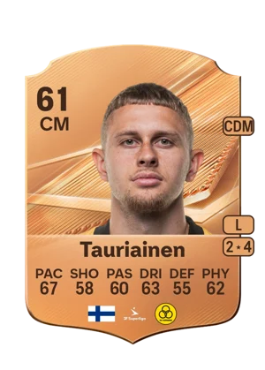 Tauriainen - 61 - Rare EA FC 27 card
