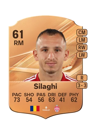 Silaghi - 61 - Rare EA FC 27 card