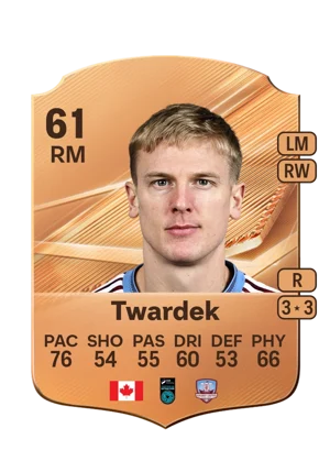 Twardek - 61 - Rare EA FC 27 card