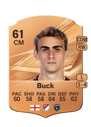 Buck - 61 - Rare EA FC 27 card