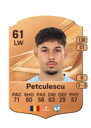 Petculescu - 61 - Rare EA FC 27 card