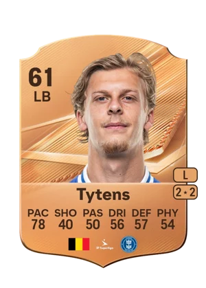Tytens - 61 - Rare EA FC 27 card