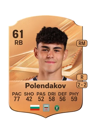 Polendakov - 61 - Rare EA FC 27 card