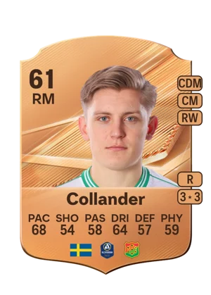 Collander - 61 - Rare EA FC 27 card