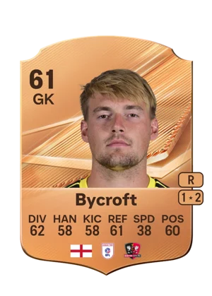 Bycroft - 61 - Rare EA FC 27 card
