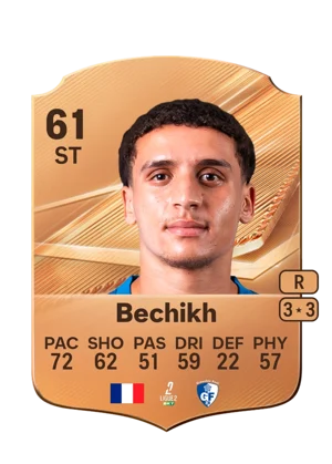 Bechikh - 61 - Rare EA FC 27 card