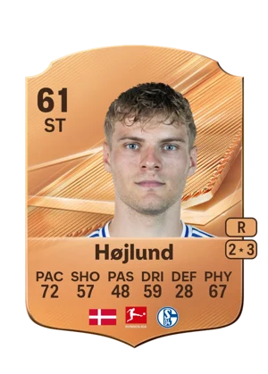 Højlund - 61 - Rare EA FC 27 card
