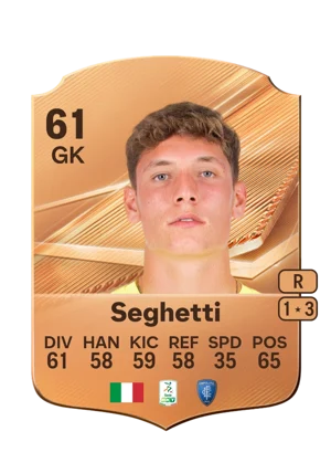 Seghetti - 61 - Rare EA FC 27 card