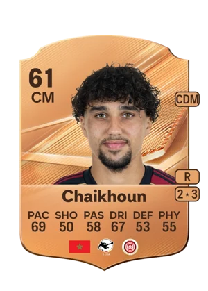 Chaikhoun - 61 - Rare EA FC 27 card