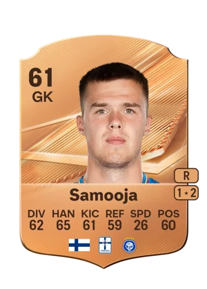 Samooja - 61 - Rare EA FC 27 card