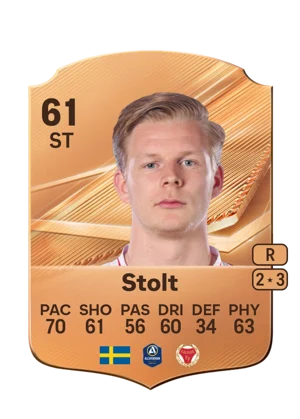 Stolt - 61 - Rare EA FC 27 card