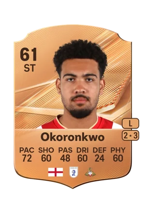 Okoronkwo - 61 - Rare EA FC 27 card