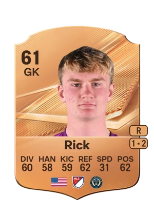 Rick - 61 - Rare EA FC 27 card