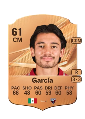 García - 61 - Rare EA FC 27 card