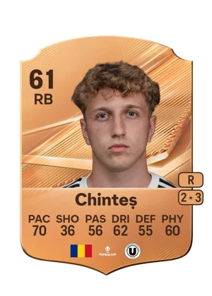 Chinteș - 61 - Rare EA FC 27 card