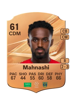 Mahnashi - 61 - Rare EA FC 27 card