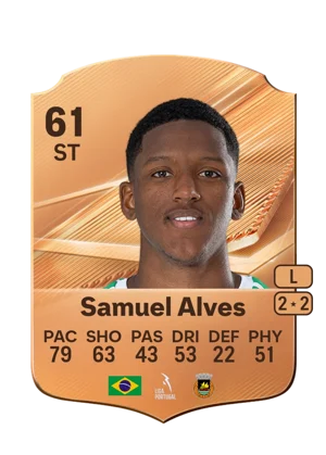 Samuel Alves - 61 - Rare EA FC 27 card
