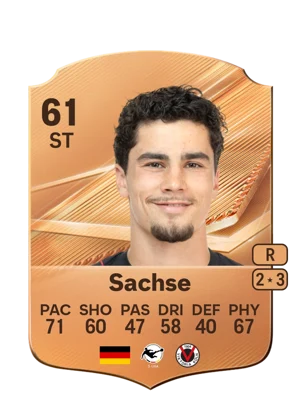 Sachse - 61 - Rare EA FC 27 card