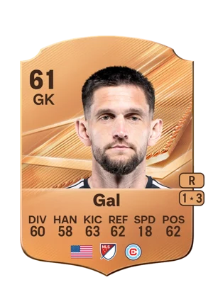 Gal - 61 - Rare EA FC 27 card