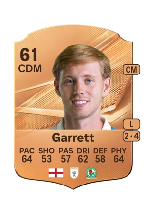Garrett - 61 - Rare EA FC 27 card