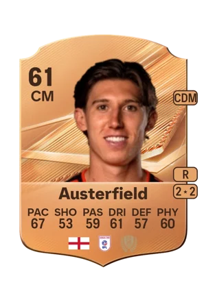 Austerfield - 61 - Rare EA FC 27 card