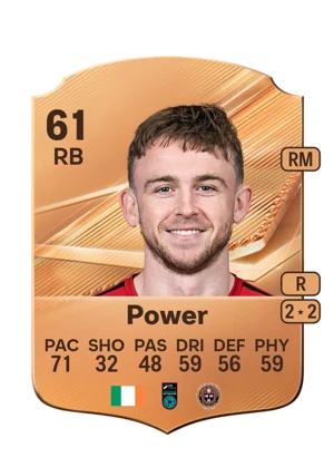 Power - 61 - Rare EA FC 27 card