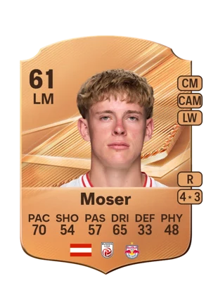 Moser - 61 - Rare EA FC 27 card