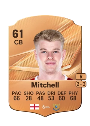 Mitchell - 61 - Rare EA FC 27 card