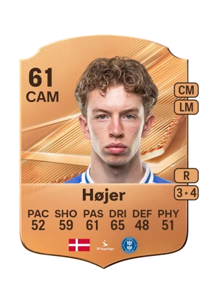 Højer - 61 - Rare EA FC 27 card